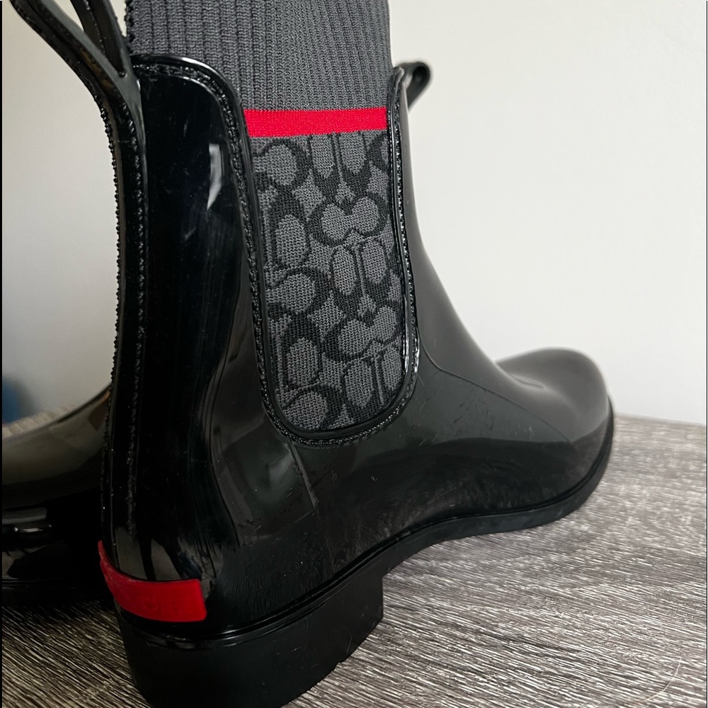 Coach Rain Booties